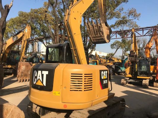 307E Excavadora CAT usada Eficiencia del combustible Excavadora hidráulica usada 2017 año