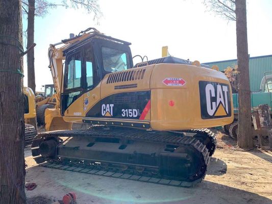 Japón original Caterpillar 315D de segunda mano Excavadora de seguridad de operación