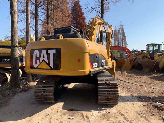 Japón original Caterpillar 315D de segunda mano Excavadora de seguridad de operación