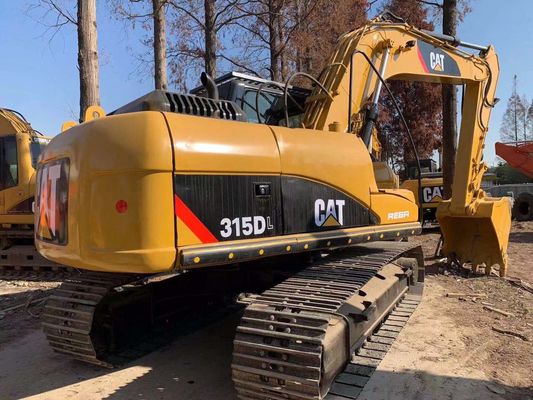Japón original Caterpillar 315D de segunda mano Excavadora de seguridad de operación