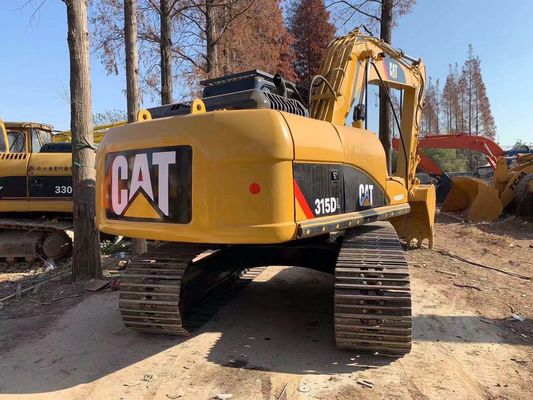 Japón original Caterpillar 315D de segunda mano Excavadora de seguridad de operación