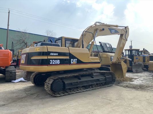 Excavadora de alta resistencia 320B de uso CAT Seguridad de operación Excavadora de 20 toneladas