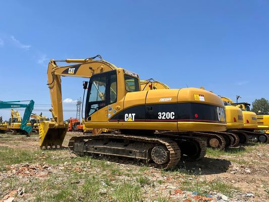 320C Excavadora CAT usada Caterpillar 20 toneladas Excavadora de seguridad Japón