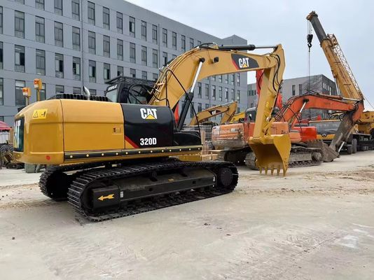 Caterpillar 320D Excavadora CAT usada hecha en Japón para la construcción 320B 320C 320D
