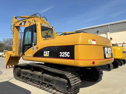 Caterpillar 325C hidráulico utilizado excavadora visibilidad y seguridad para la construcción