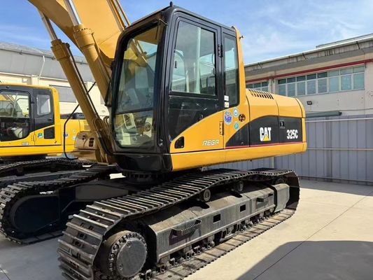 Caterpillar 325C hidráulico utilizado excavadora visibilidad y seguridad para la construcción