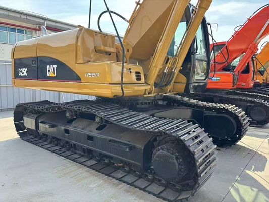 Caterpillar 325C hidráulico utilizado excavadora visibilidad y seguridad para la construcción