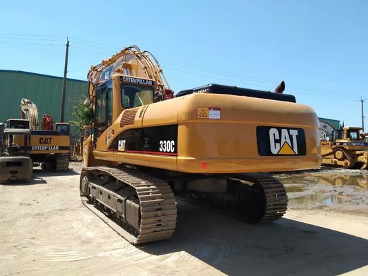 2001 Año usado Crawler montado excavadora Caterpillar 330C CAT C9 Motor 250HP