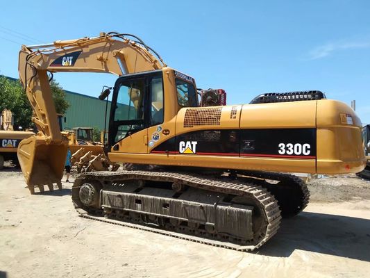 2001 Año usado Crawler montado excavadora Caterpillar 330C CAT C9 Motor 250HP