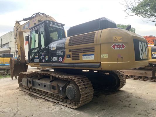 Excavadora original japonesa Caterpillar 336D de segunda mano en buenas condiciones para la minería