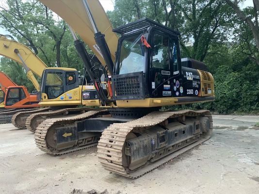 Excavadora original japonesa Caterpillar 336D de segunda mano en buenas condiciones para la minería