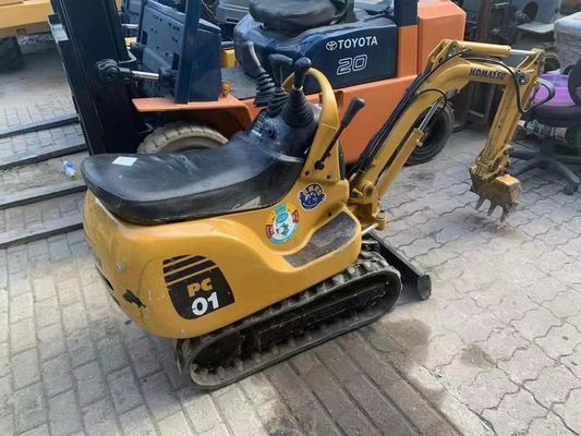 PC01 Color original Mini excavadora Komatsu usada para trabajar en interiores