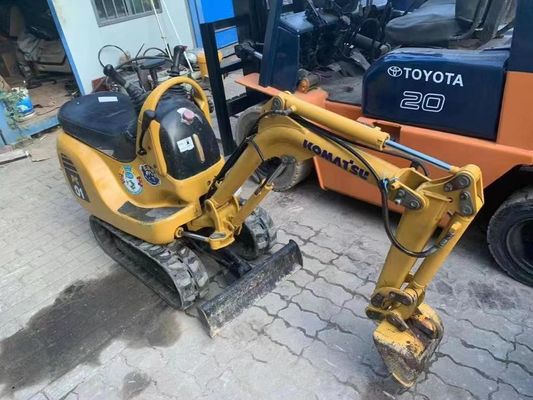 PC01 Color original Mini excavadora Komatsu usada para trabajar en interiores