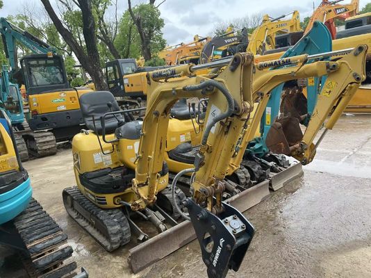 Japón Komatsu PC10MR-2 máquina de excavación de segunda mano para trabajar en interiores