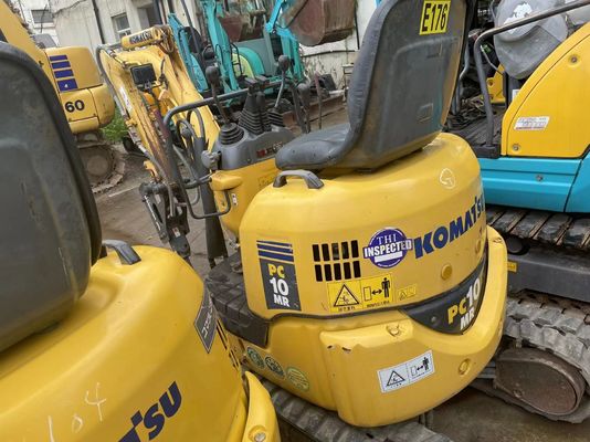 Japón Komatsu PC10MR-2 máquina de excavación de segunda mano para trabajar en interiores