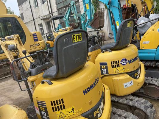 Japón Komatsu PC10MR-2 máquina de excavación de segunda mano para trabajar en interiores
