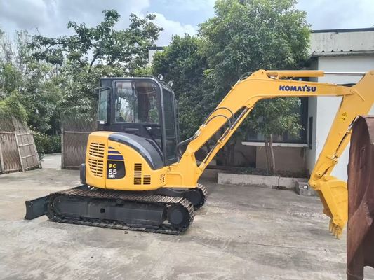 Usado Komatsu PC55MR 2 Mini Original Japón Eficiencia energética de alto rendimiento