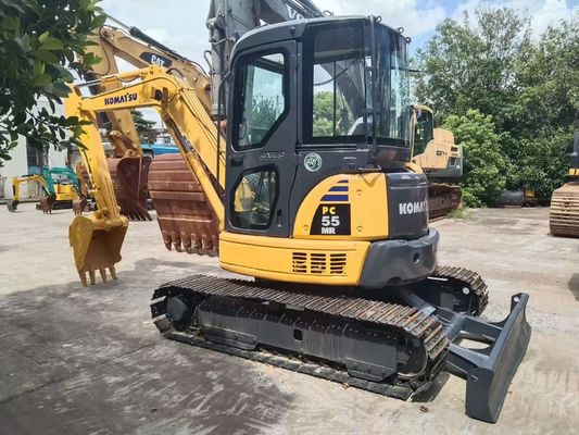 Usado Komatsu PC55MR 2 Mini Original Japón Eficiencia energética de alto rendimiento