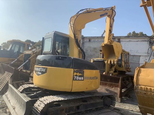 PC78US-6NO Excavadora usada de color original de segunda mano Excavadora Komatsu