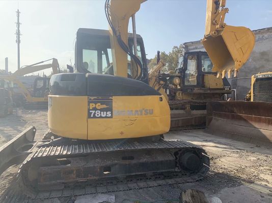 PC78US-6NO Excavadora usada de color original de segunda mano Excavadora Komatsu