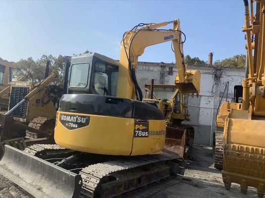 PC78US-6NO Excavadora usada de color original de segunda mano Excavadora Komatsu