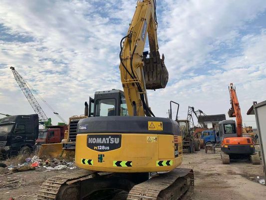 PC128US-2E Excavadora de Komatsu Usada Crawler Excavadora de 13 toneladas de alta precisión