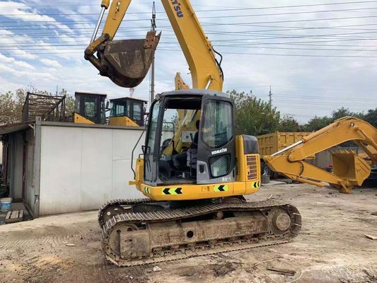 PC128US-2E Excavadora de Komatsu Usada Crawler Excavadora de 13 toneladas de alta precisión