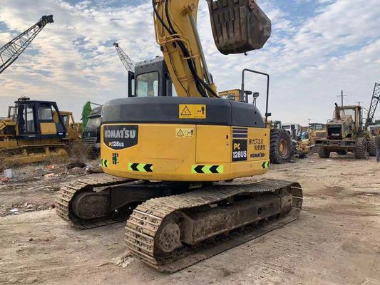 PC128US-2E Excavadora de Komatsu Usada Crawler Excavadora de 13 toneladas de alta precisión