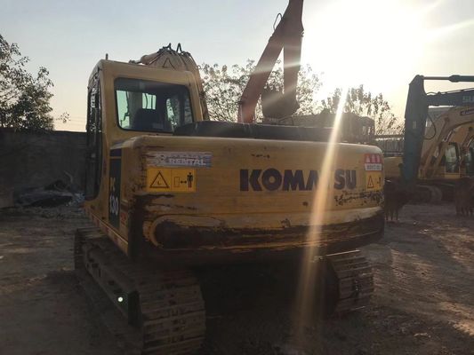 Ahorro de energía utilizado Komatsu PC130 6 Crawler Alta estabilidad Color original