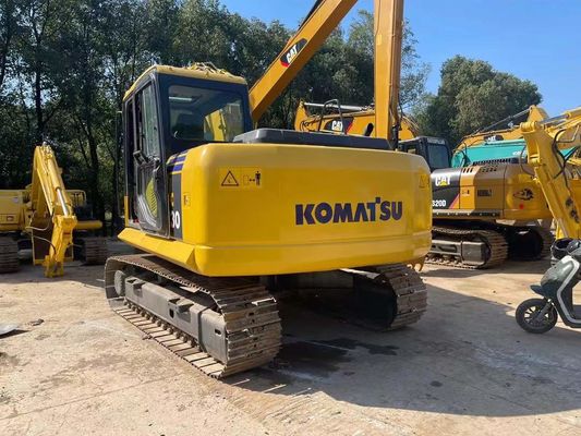 PC130-7 original de Japón Excavadora Komatsu Usada con pulgar hidráulico