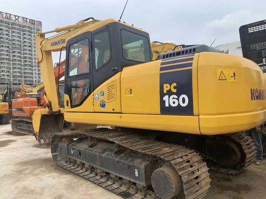 Japón Komatsu PC160LC-7 Mini Excavadora de rastreo de segunda mano con motor potente