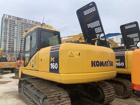 Japón Komatsu PC160LC-7 Mini Excavadora de rastreo de segunda mano con motor potente