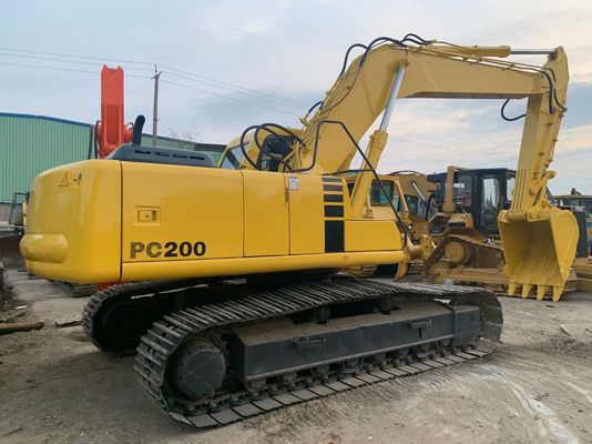 Alta eficiencia Usado Komatsu PC200 6 Excavadora original de Japón Poderosa