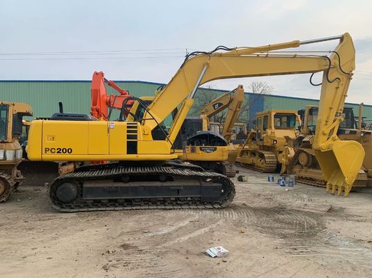 Alta eficiencia Usado Komatsu PC200 6 Excavadora original de Japón Poderosa