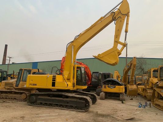 Alta eficiencia Usado Komatsu PC200 6 Excavadora original de Japón Poderosa