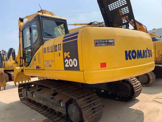 Fácil de operar Excavadora usada Komatsu PC200-7 Excavadora original japonesa de 20 toneladas