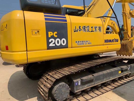 Fácil de operar Excavadora usada Komatsu PC200-7 Excavadora original japonesa de 20 toneladas