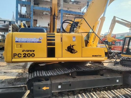 Japón Usado Komatsu PC220 6 Excavadora Fácil operación con martillo hidráulico