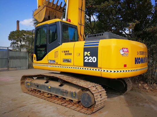 PC220-7 Excavadora Komatsu Usada de rastreo de Japón original de fácil mantenimiento