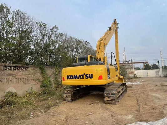 Originario de Japón Excavadora usada Komatsu PC220-7 Rastreador con 18 metros de largo brazo