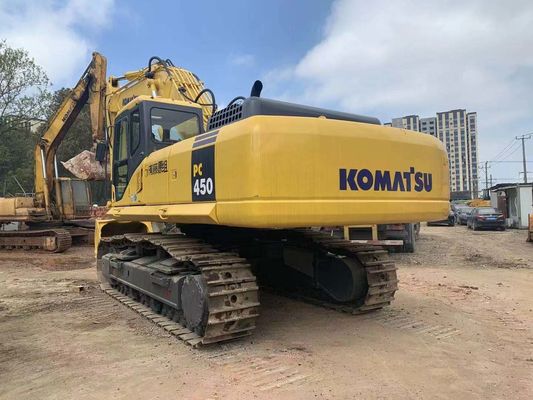 Operación de seguridad Mini excavadora Komatsu PC450-7 japonesa original