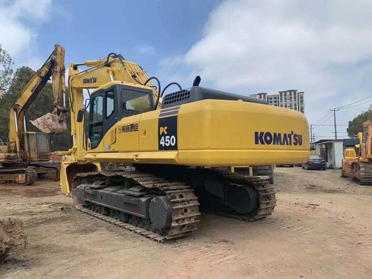Operación de seguridad Mini excavadora Komatsu PC450-7 japonesa original