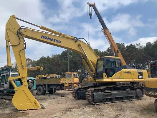 Operación de seguridad Mini excavadora Komatsu PC450-7 japonesa original