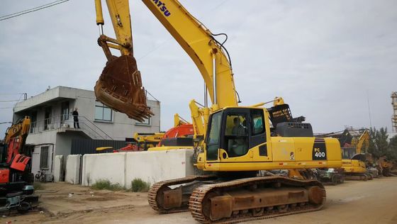Color original Excavadora Komatsu usada PC400-8 Crawler Excavadora de 40 toneladas
