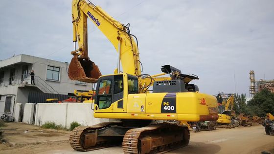 Color original Excavadora Komatsu usada PC400-8 Crawler Excavadora de 40 toneladas