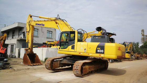 Color original Excavadora Komatsu usada PC400-8 Crawler Excavadora de 40 toneladas