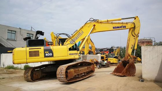 Color original Excavadora Komatsu usada PC400-8 Crawler Excavadora de 40 toneladas
