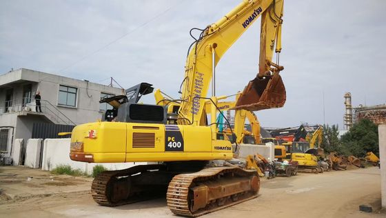 Color original Excavadora Komatsu usada PC400-8 Crawler Excavadora de 40 toneladas