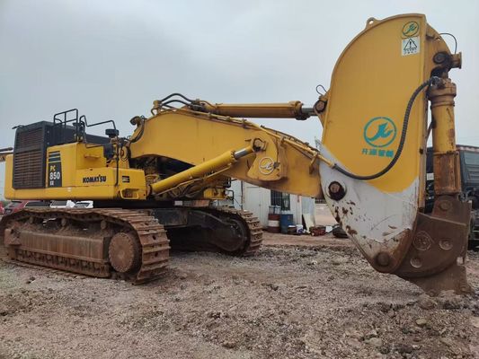Excavadora Komatsu Crawler PC850-8EO usada para la minería año 2019 Japón original