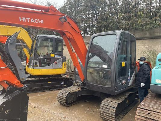 Excavadora japonesa de segunda mano con pulgar hidráulico